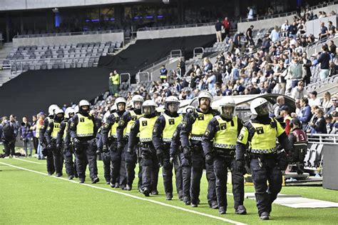 Swedish government calls emergency meeting of soccer federation after crowd disorder